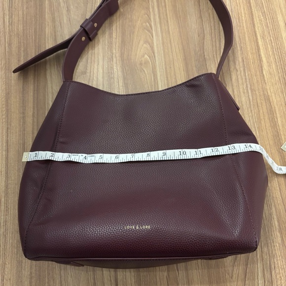 Love & Lore Burgundy Hobo Bag - Picture 9 of 9